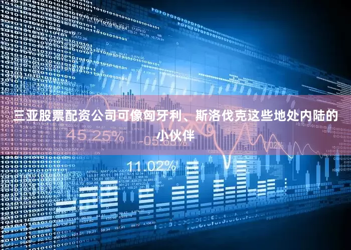 三亚股票配资公司可像匈牙利、斯洛伐克这些地处内陆的小伙伴
